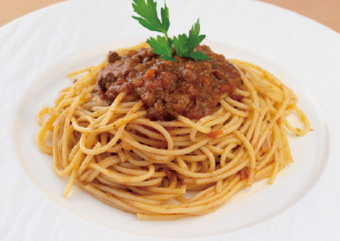 ミートソースパスタ