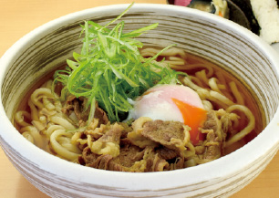 下北牛入り肉うどん・蕎麦