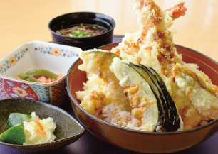 大海老天丼