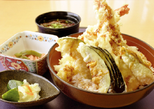 大海老天丼