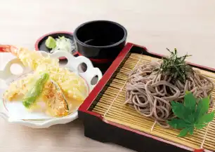 大海老天ざる蕎麦・うどん